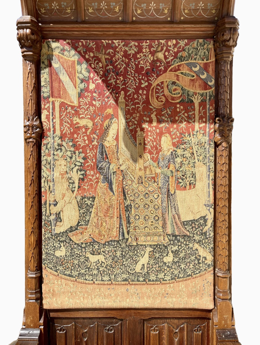 Gothic Style Throne Chair / Cathedral Chair-photo-1