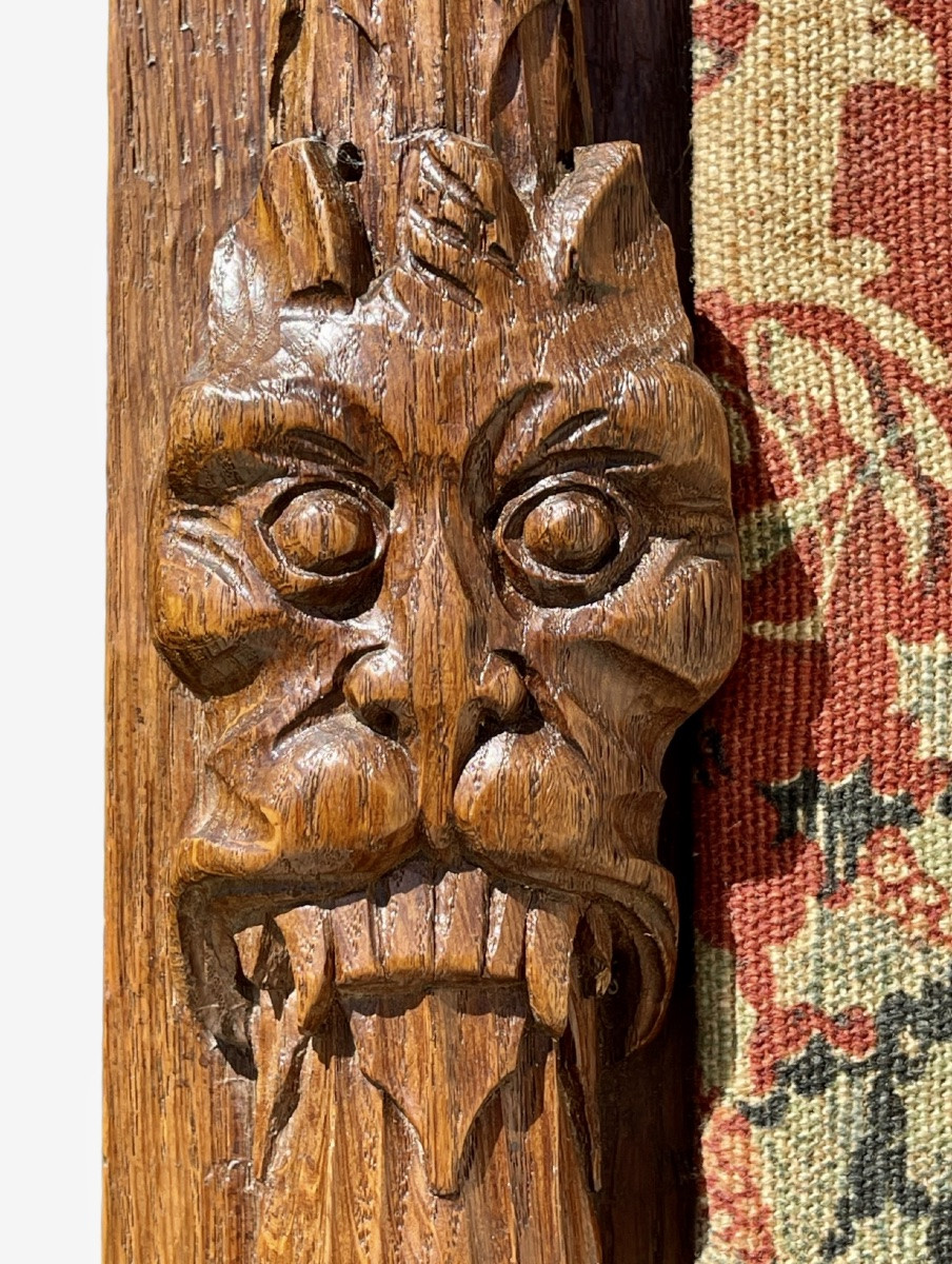 Gothic Style Throne Chair / Cathedral Chair-photo-4