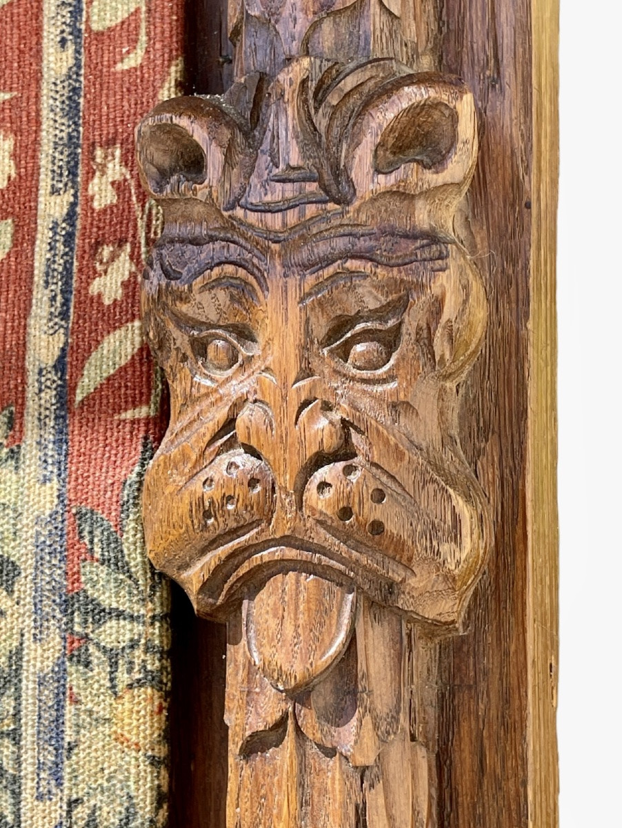 Gothic Style Throne Chair / Cathedral Chair-photo-5