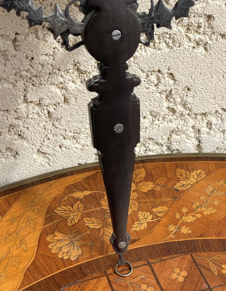 F. Barbedienne - Silver-plated Bronze Hand Mirror -photo-6