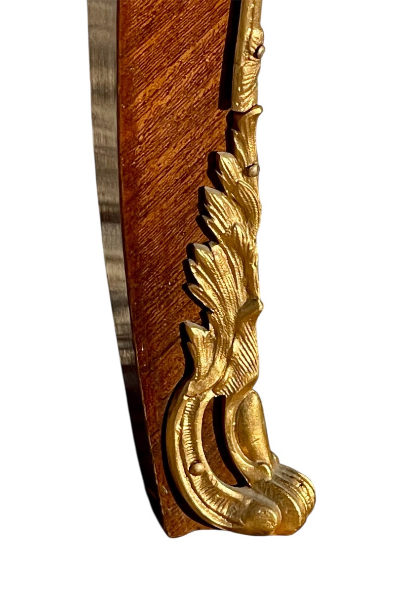 Louis XV Style Marquetry Chest Of Drawers-photo-8