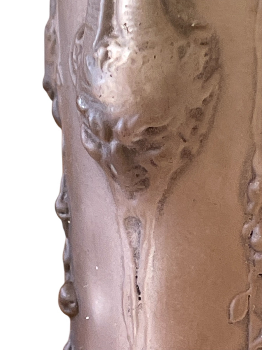 LALIQUE - Flacon Pan ou 4 Têtes de Faunes -photo-2