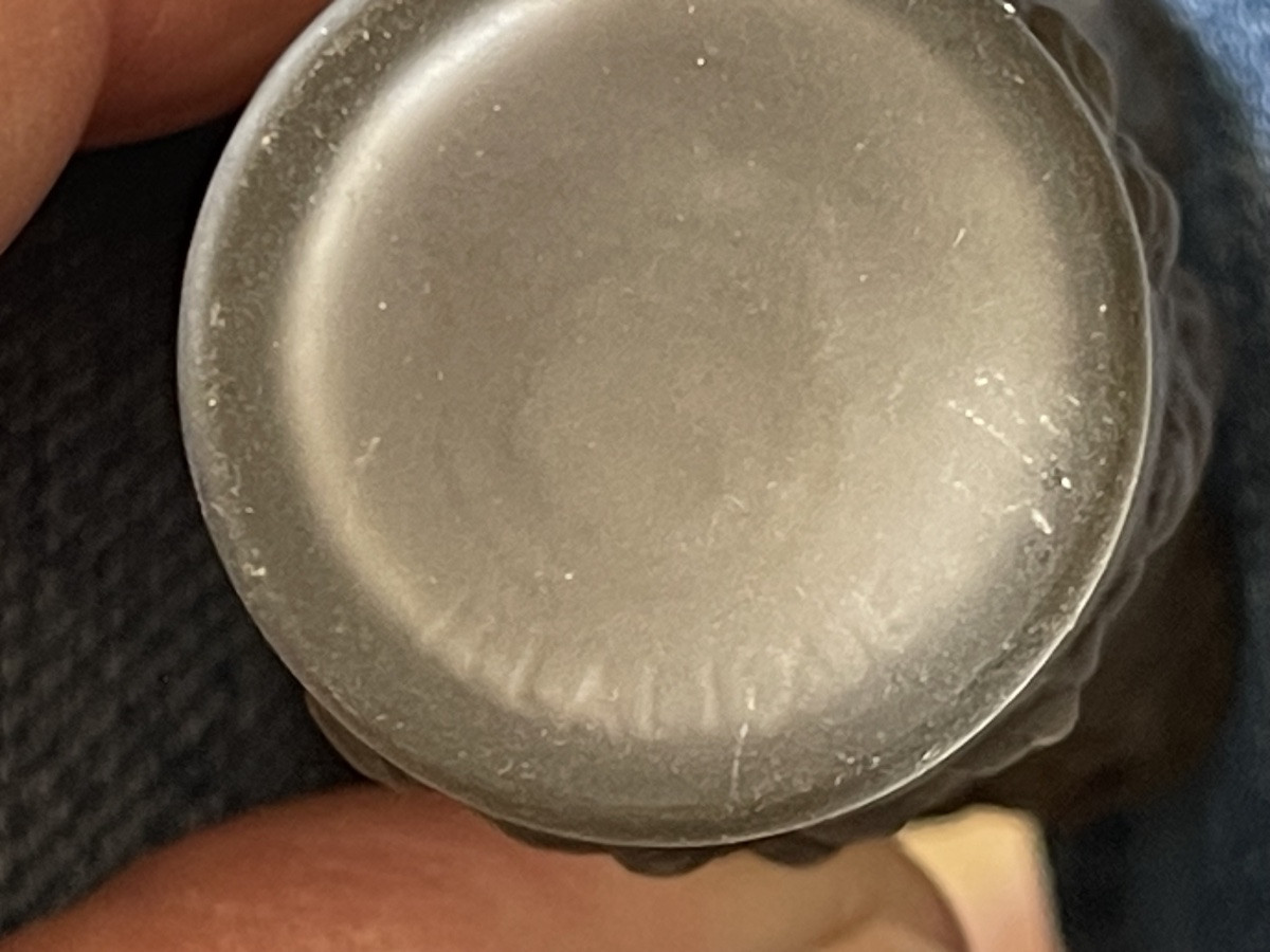 LALIQUE - Flacon Pan ou 4 Têtes de Faunes -photo-8