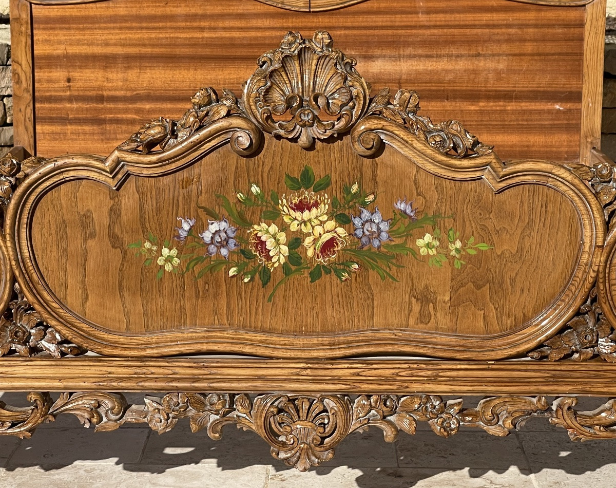 Louis XV Style Bed -photo-5