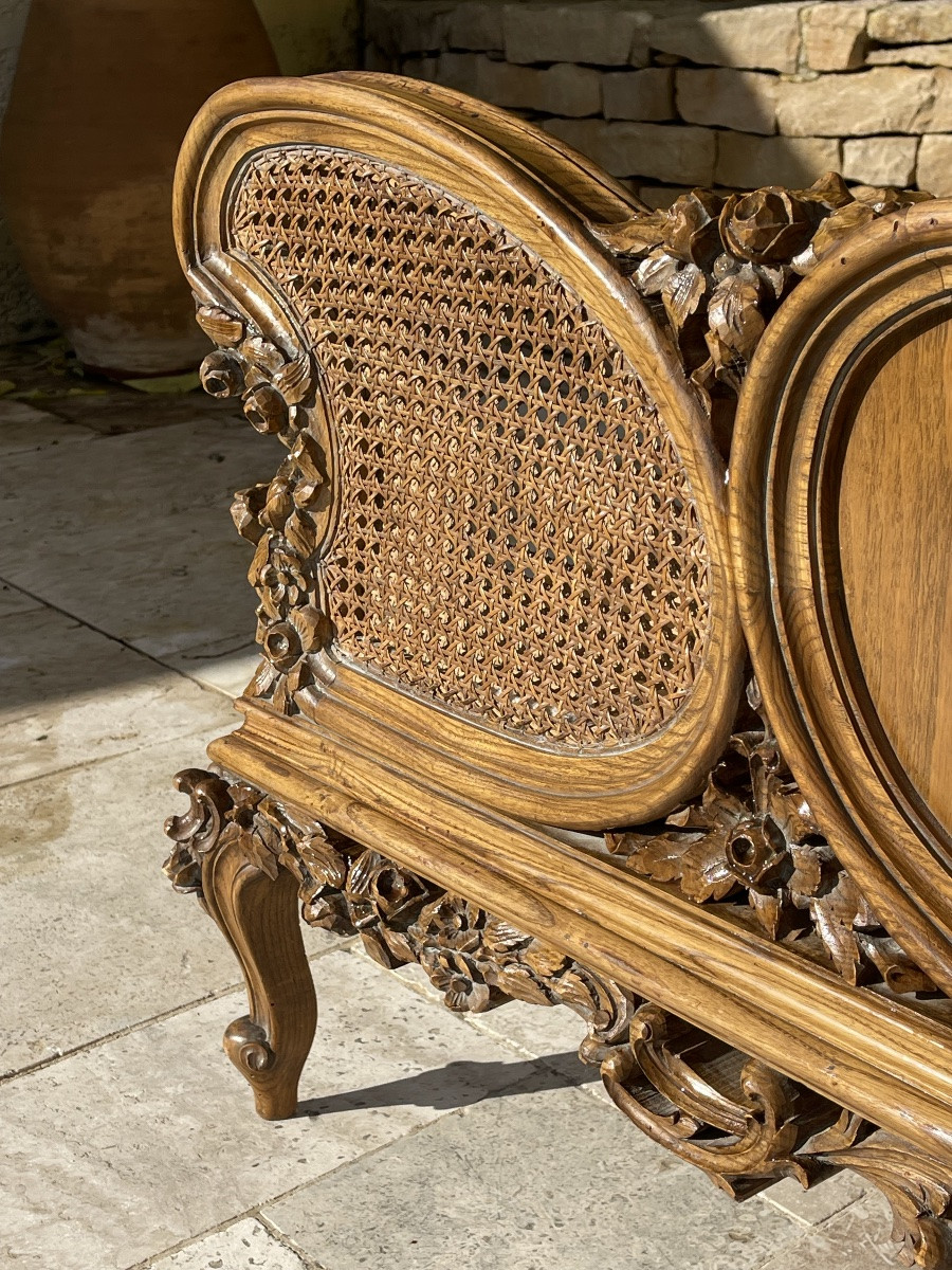 Louis XV Style Bed -photo-6