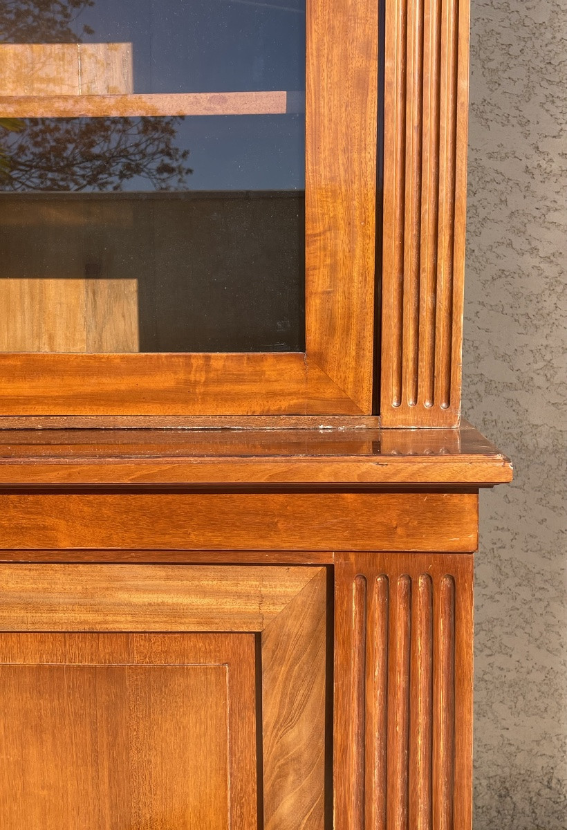 Paire de Bibliothèques Style Empire/Restauration-photo-3