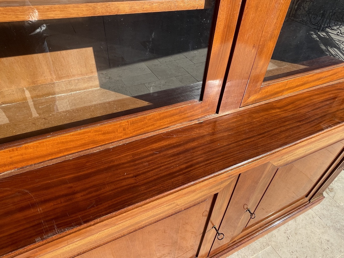 Paire de Bibliothèques Style Empire/Restauration-photo-4