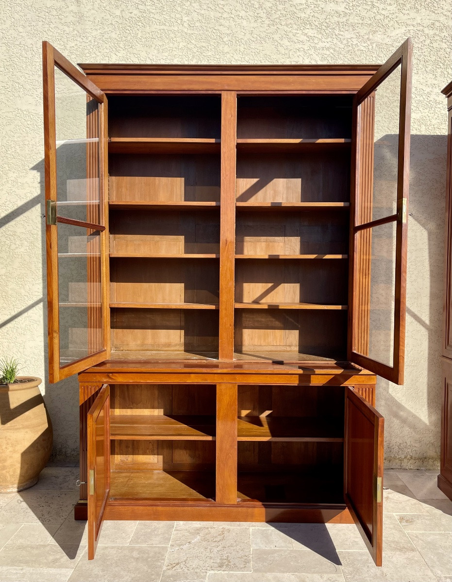 Paire de Bibliothèques Style Empire/Restauration-photo-8