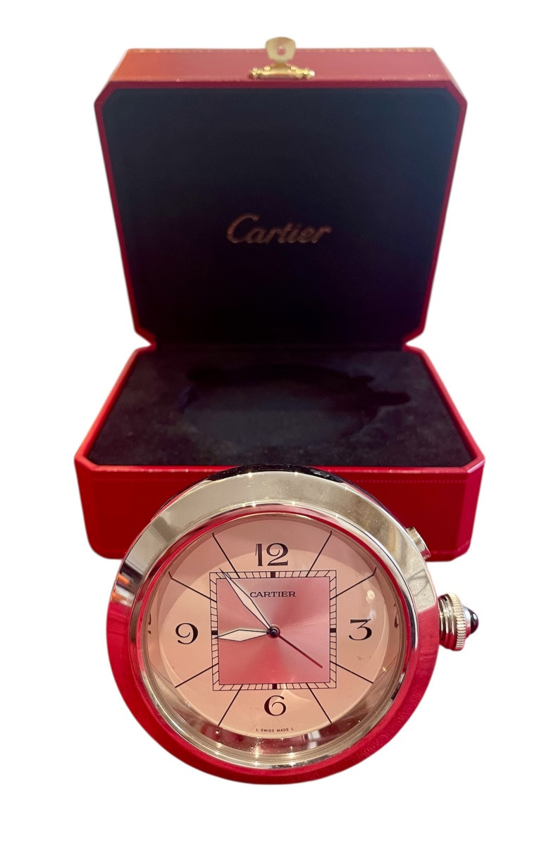 CARTIER - Réveil de Voyage Pasha-photo-2