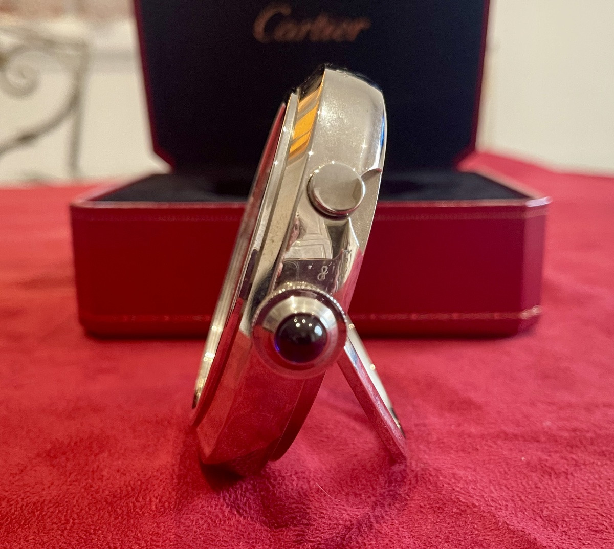 CARTIER - Réveil de Voyage Pasha-photo-5