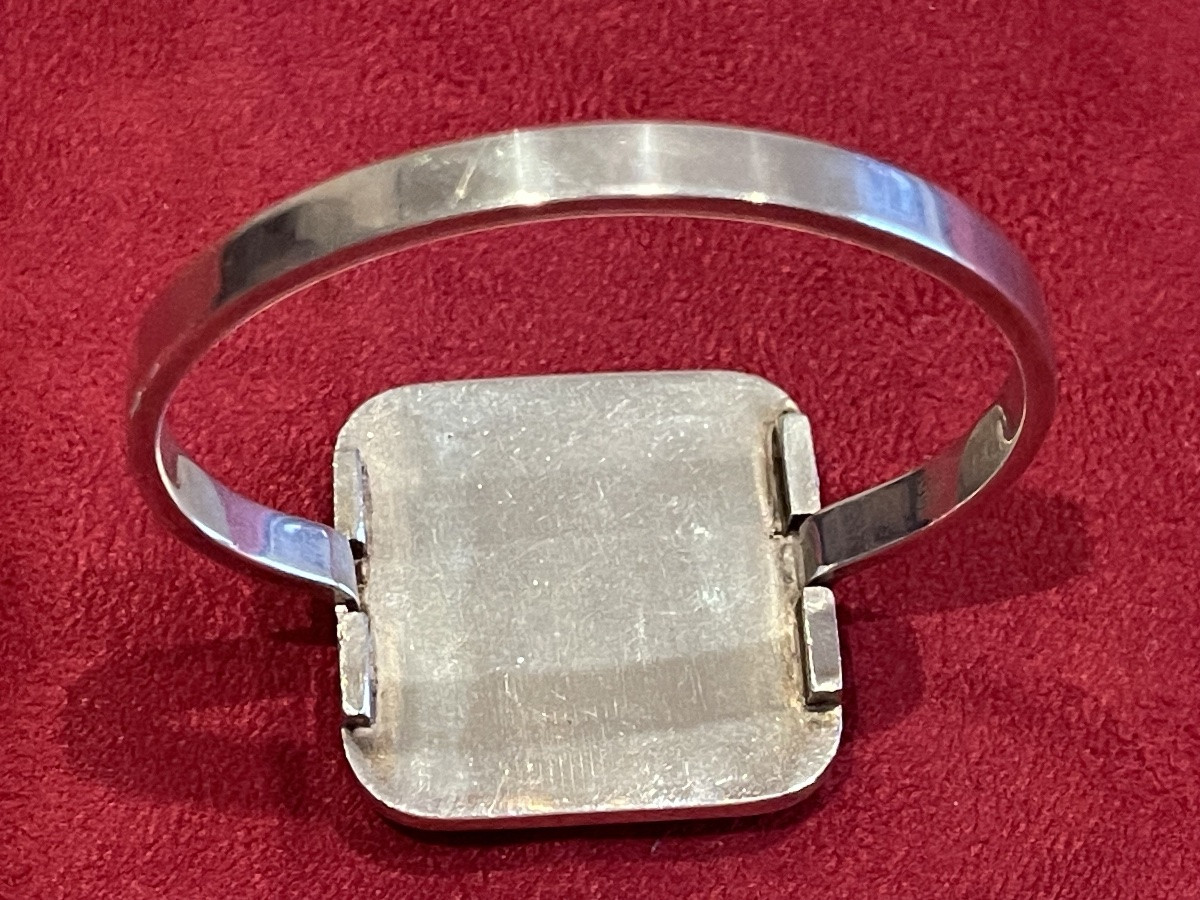 Christian LACROIX - Bracelet en Argent et Œil de Tigre-photo-5