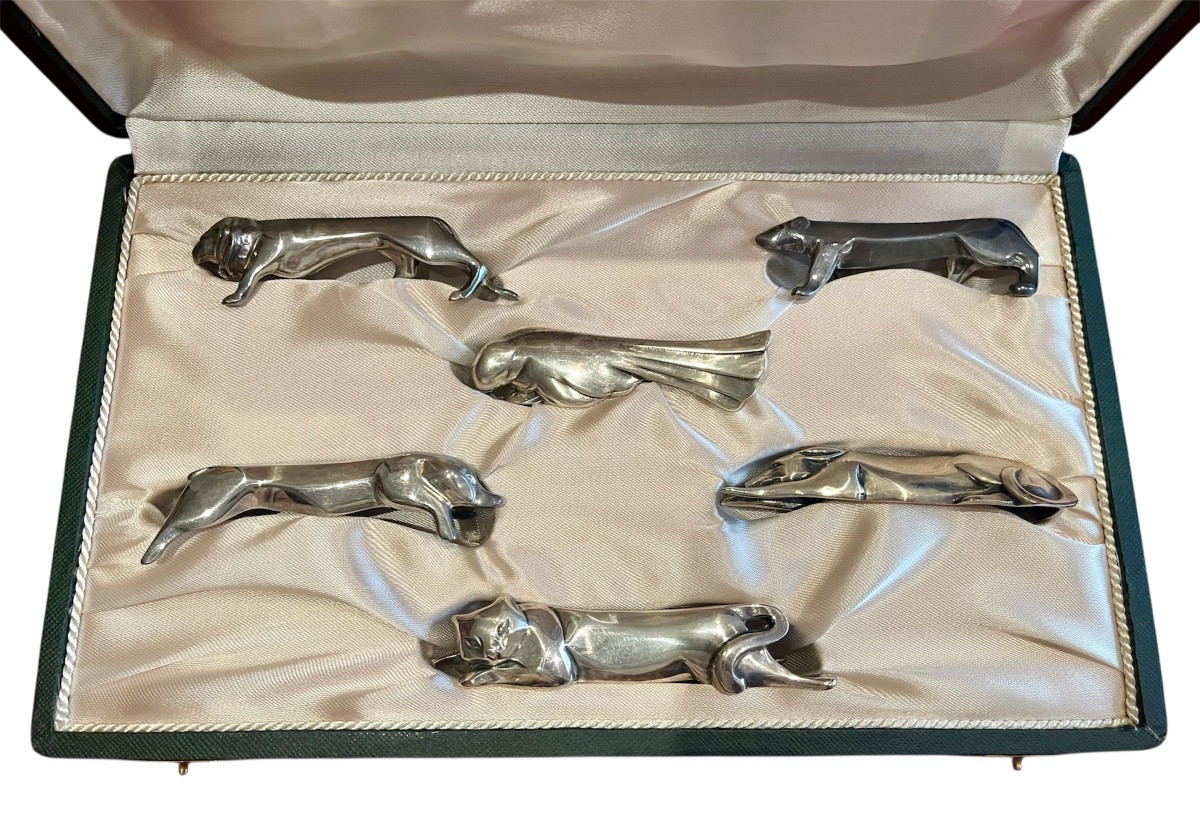 Gallia/christofle - 6-piece Knife Rest Set -photo-2