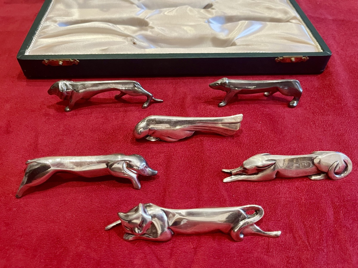 Gallia/christofle - 6-piece Knife Rest Set -photo-4