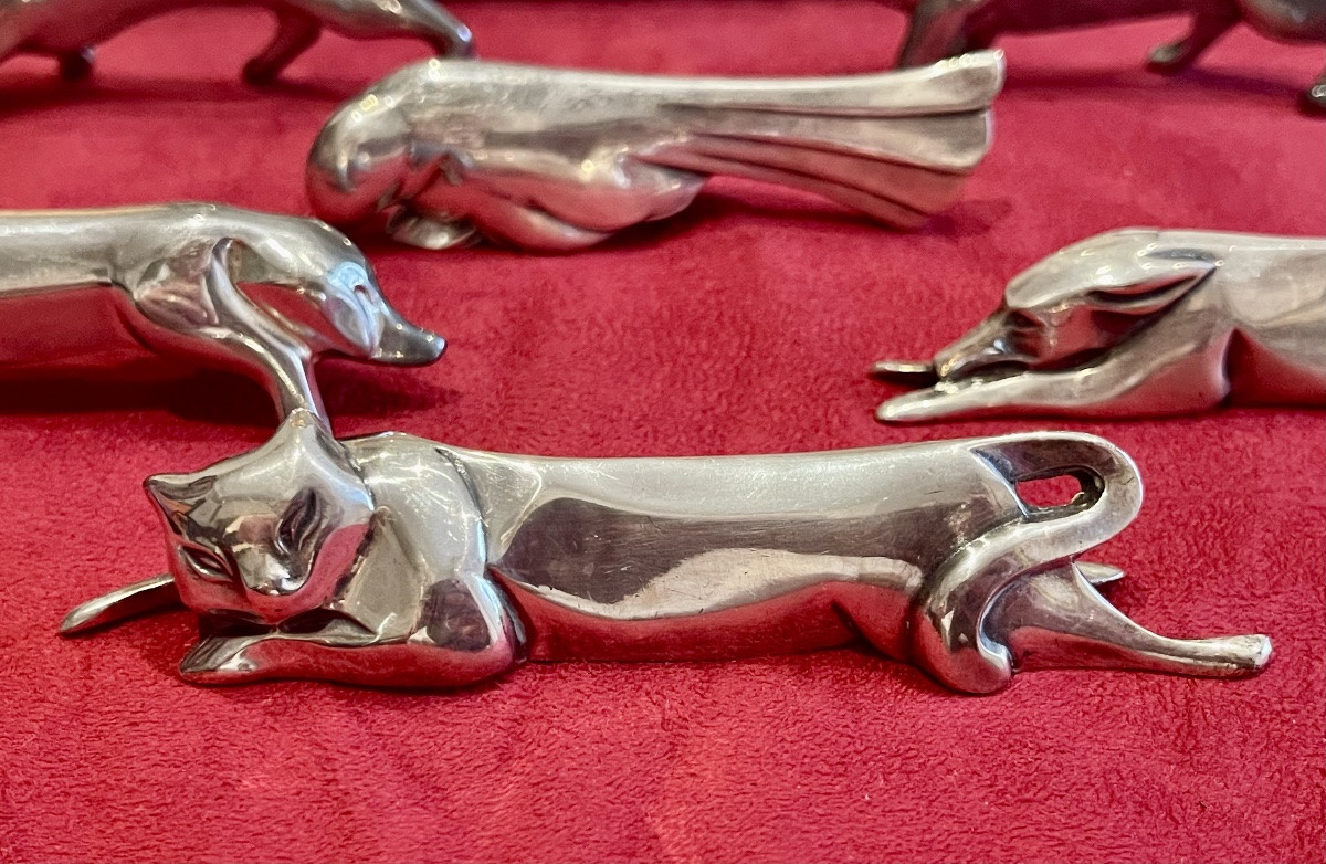 Gallia/christofle - 6-piece Knife Rest Set -photo-6