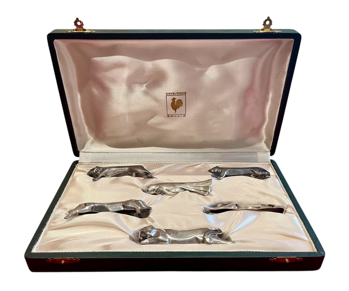 Gallia/christofle - 6-piece Knife Rest Set 