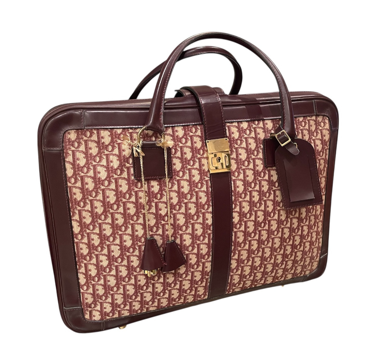 Christian Dior - Valide In Vintage Leather And Canvas