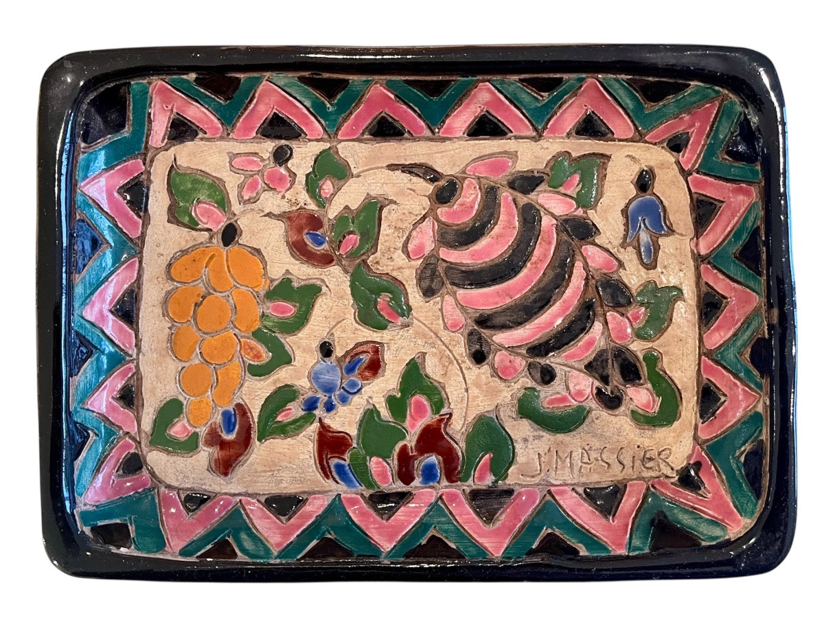 J. MASSIER - Paire de Vides-poches Vallauris-photo-3