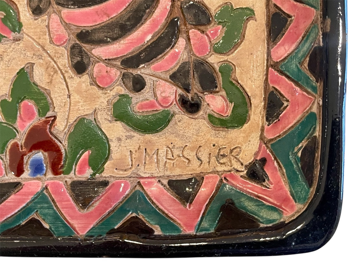 J. MASSIER - Paire de Vides-poches Vallauris-photo-4