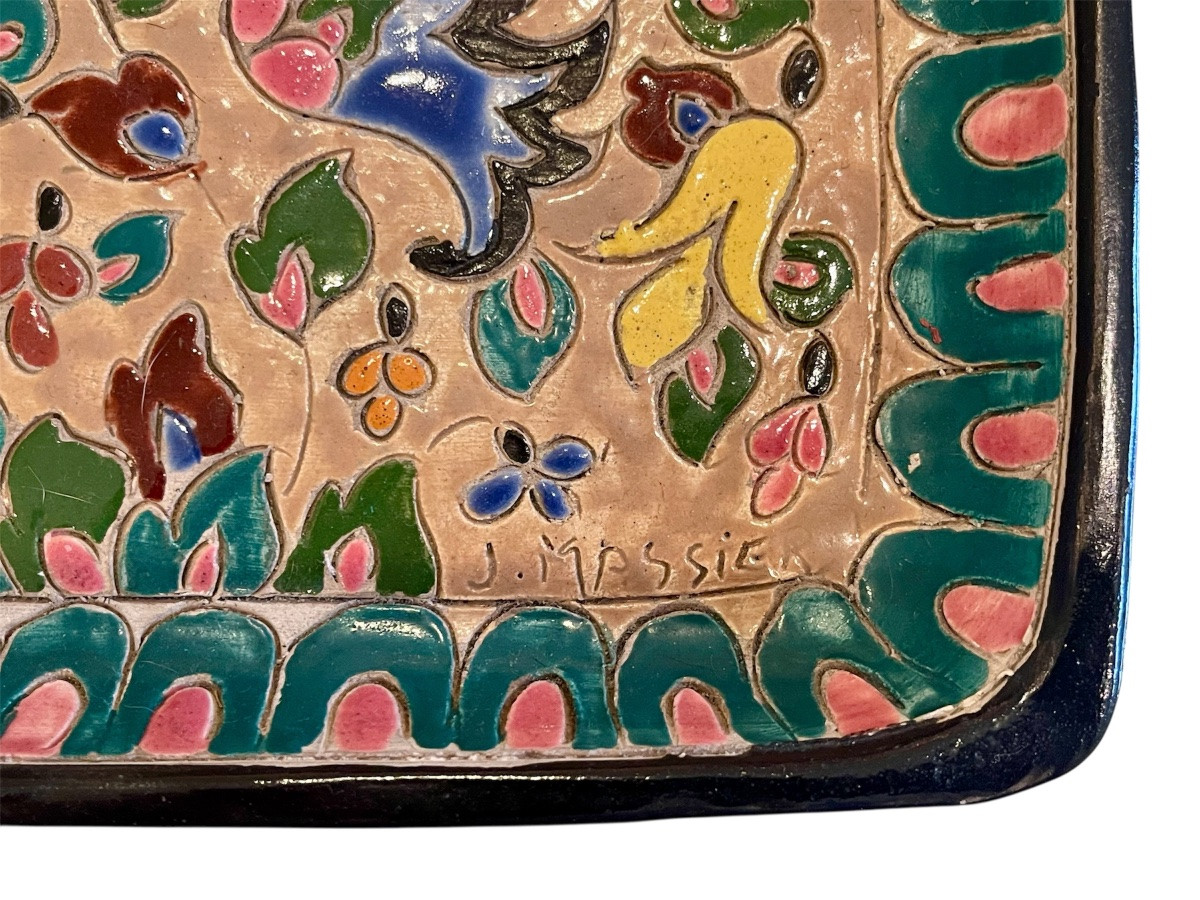 J. MASSIER - Paire de Vides-poches Vallauris-photo-4