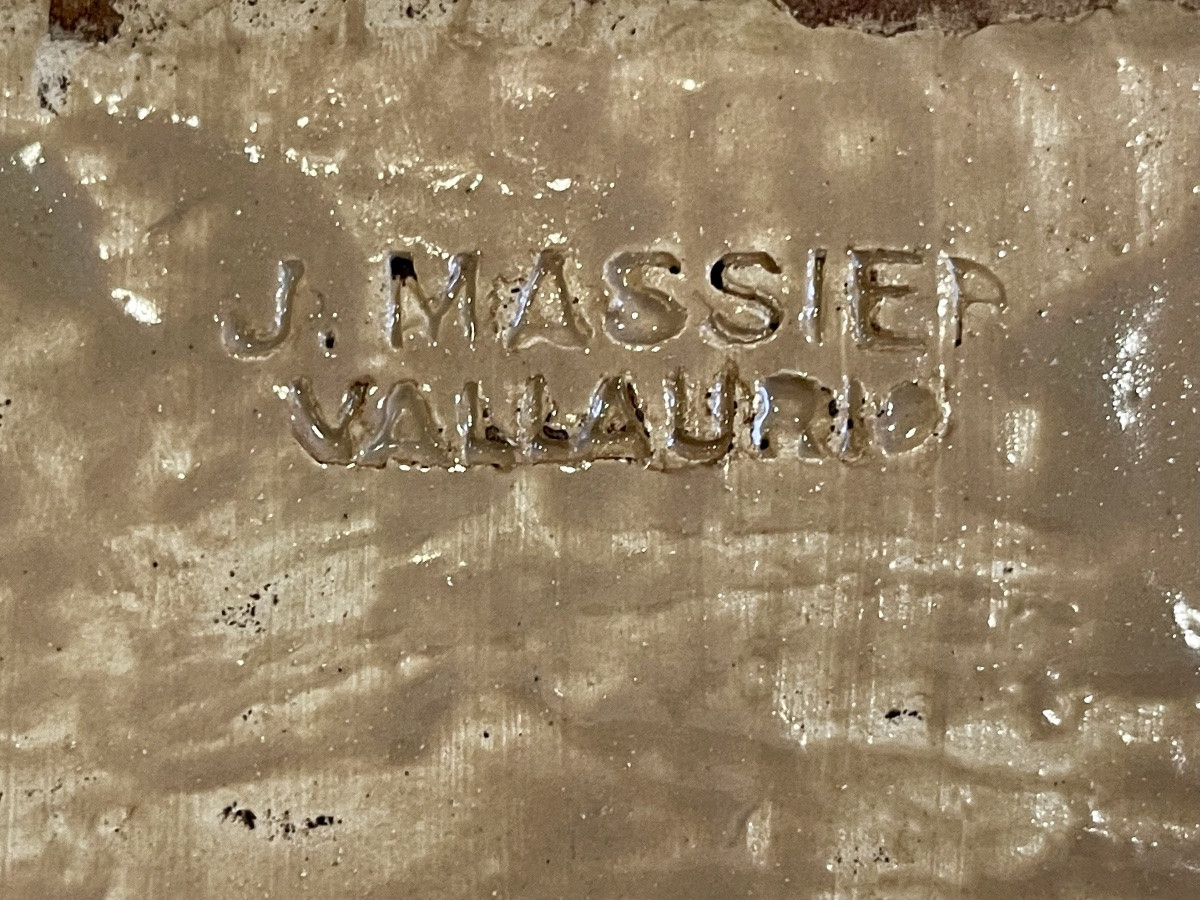 J. MASSIER - Paire de Vides-poches Vallauris-photo-8