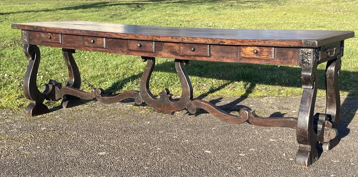Table de salle à manger - Table de ferme -photo-2
