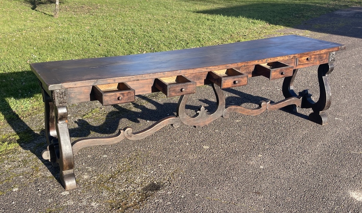 Table de salle à manger - Table de ferme -photo-7
