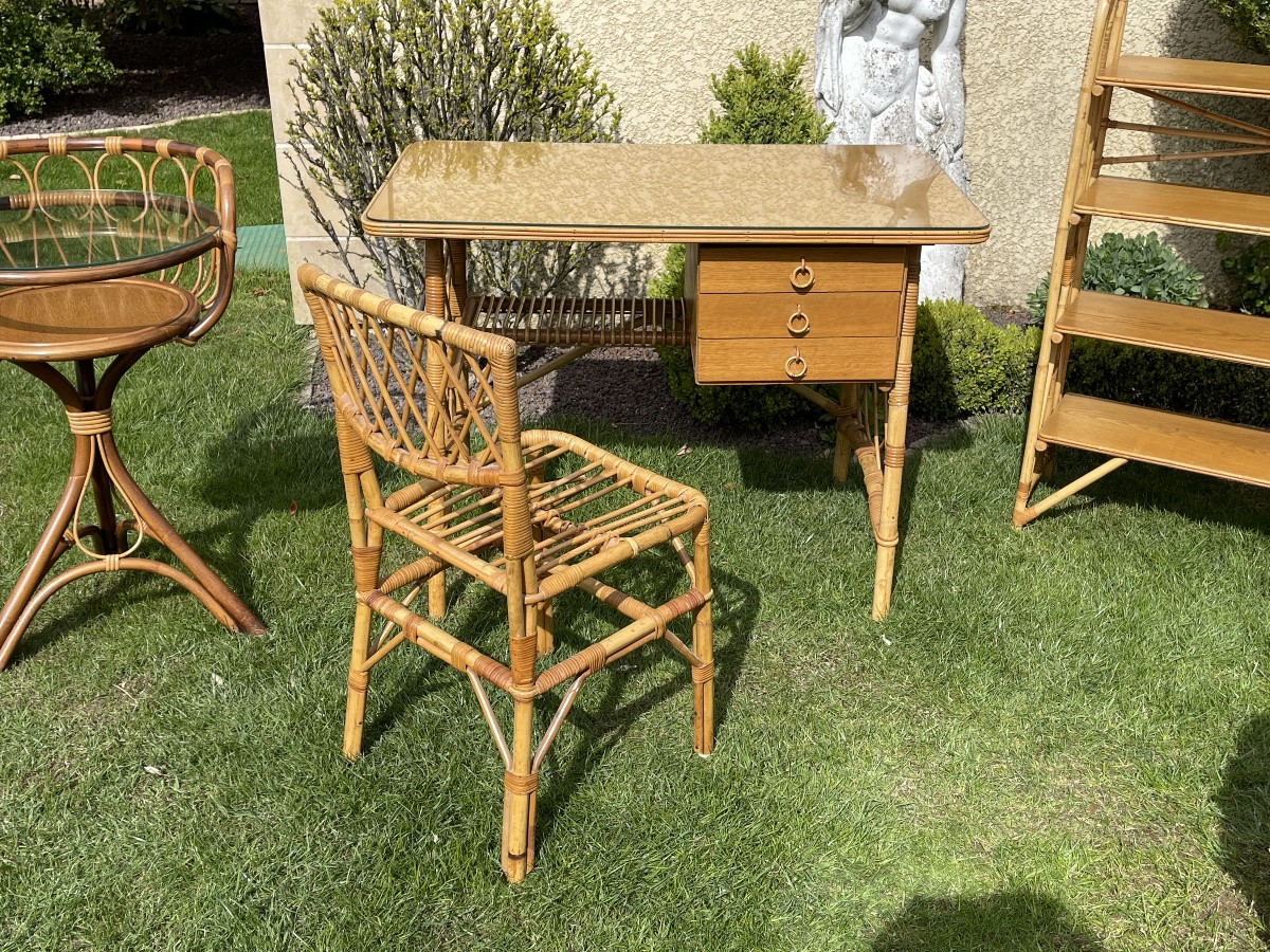 Bamboo Desk Set-photo-2