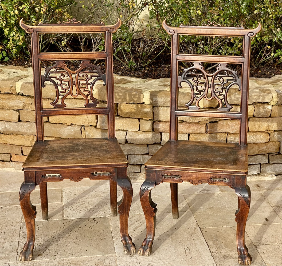 Attributed To Gabriel Viardot - Pair Of Chairs-photo-2
