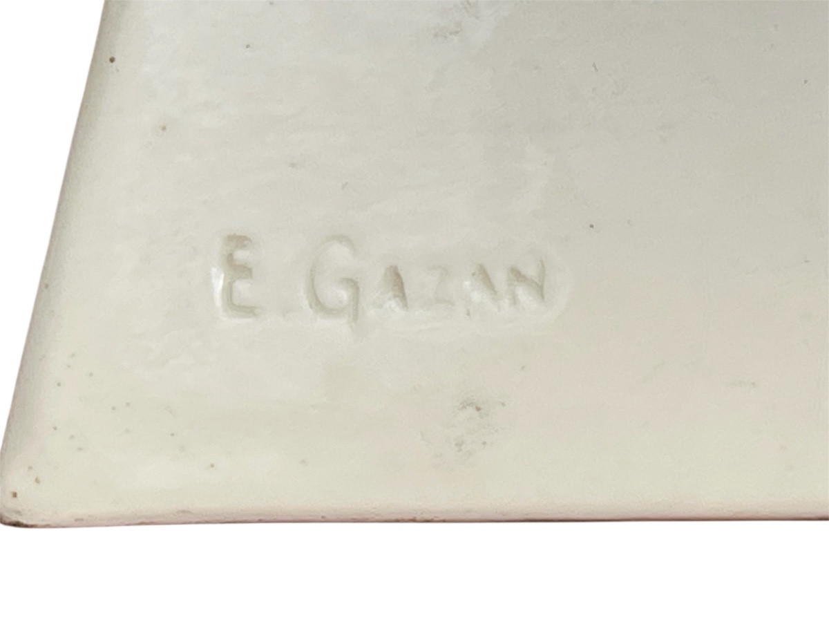 Ernest Gazan - Young Cat In Creil And Montereau Earthenware-photo-4