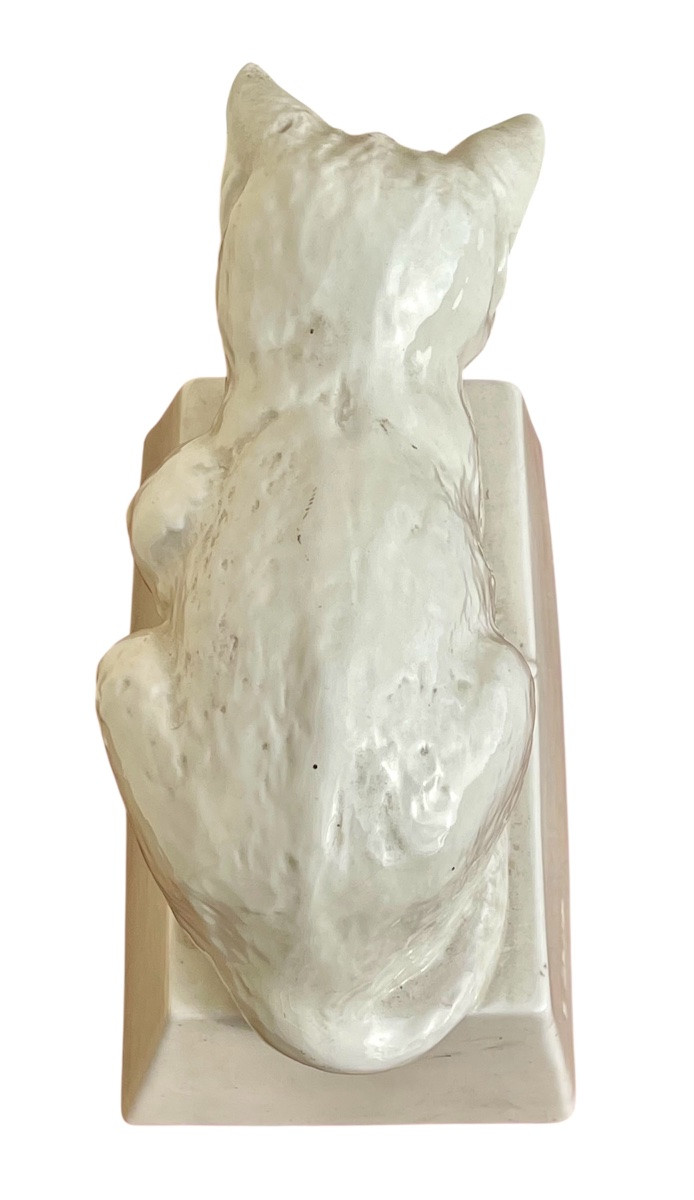 Ernest Gazan - Young Cat In Creil And Montereau Earthenware-photo-2