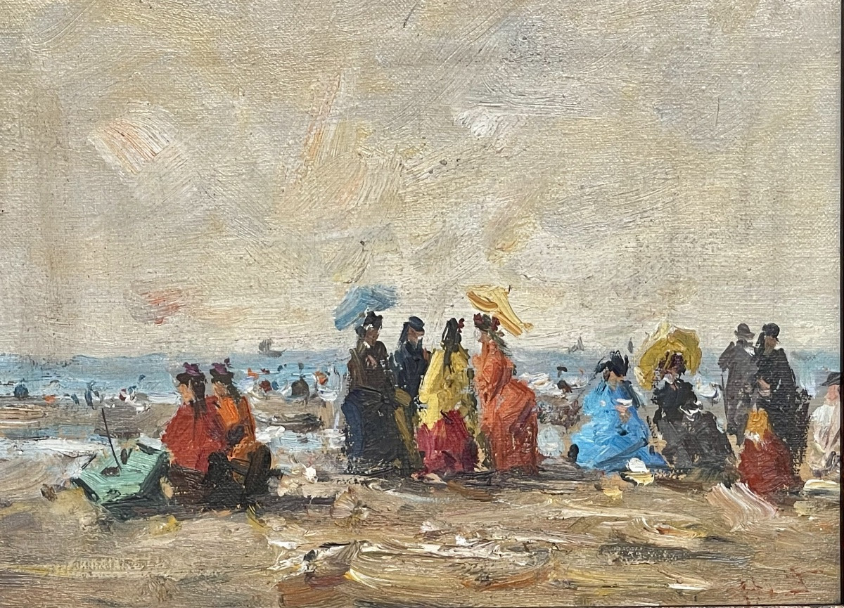 La Plage à Trouville -photo-3