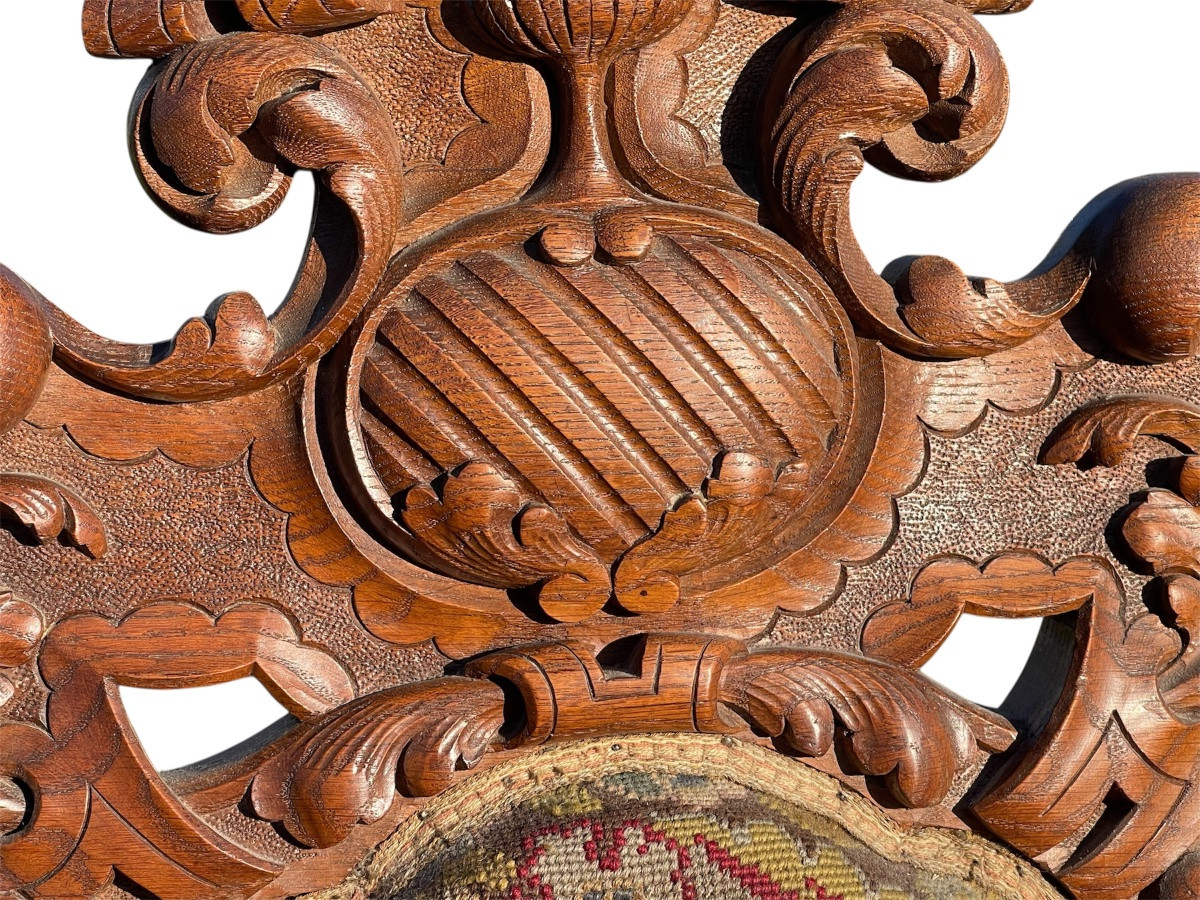 Pair Of Renaissance Armchairs -photo-4