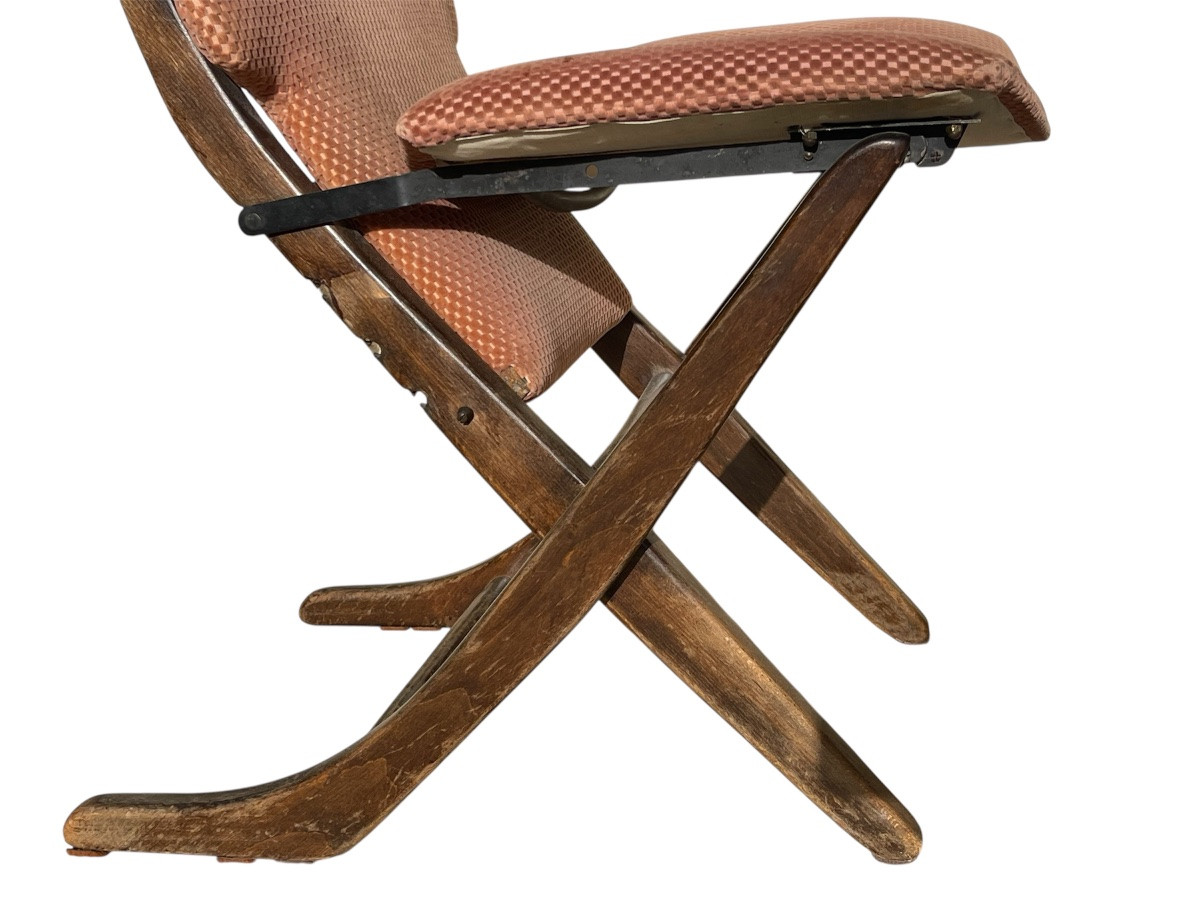 4 Vintage Poly-x Relax Chairs -photo-4