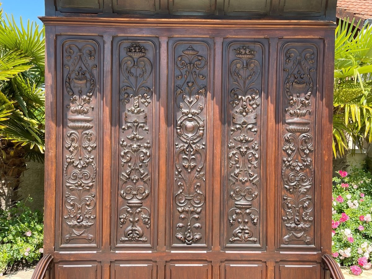 Gothic Style Cathedral Chest Bench-photo-2