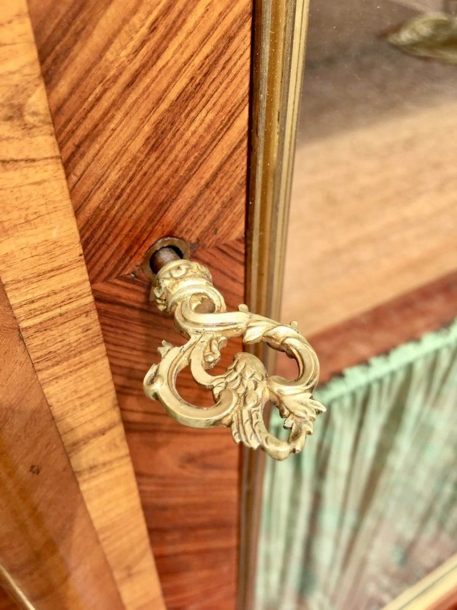 Paul SORMANI - Bibliothèque / Vitrine Style Louis XV-photo-1