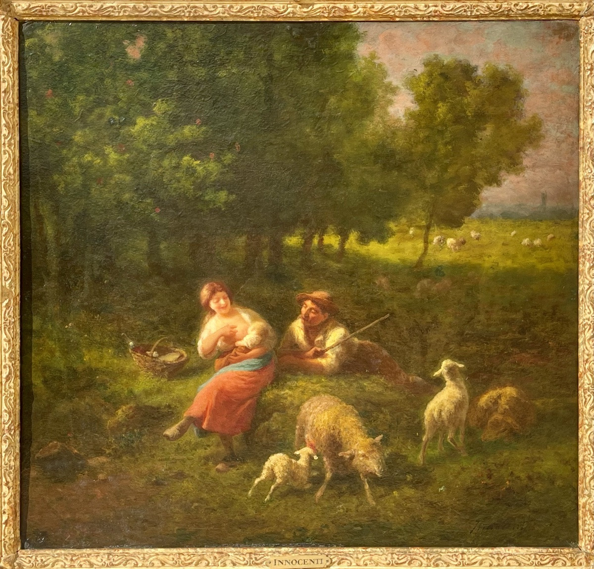 Camillo INNOCENTI - Tendre Moment de Repos-photo-2