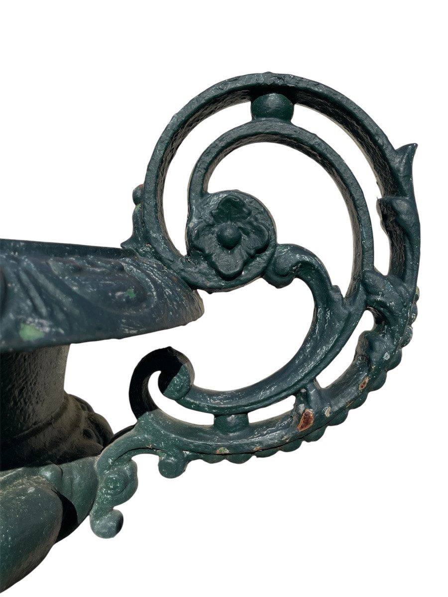 Napoleon III Garden Bowl/basin And Column -photo-2