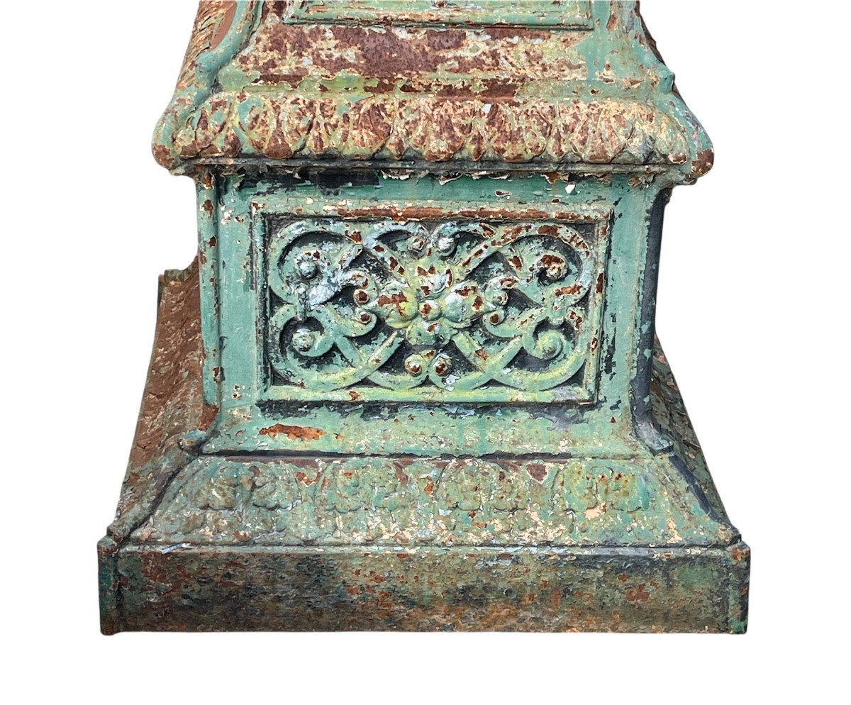Napoleon III Garden Bowl/basin And Column -photo-8