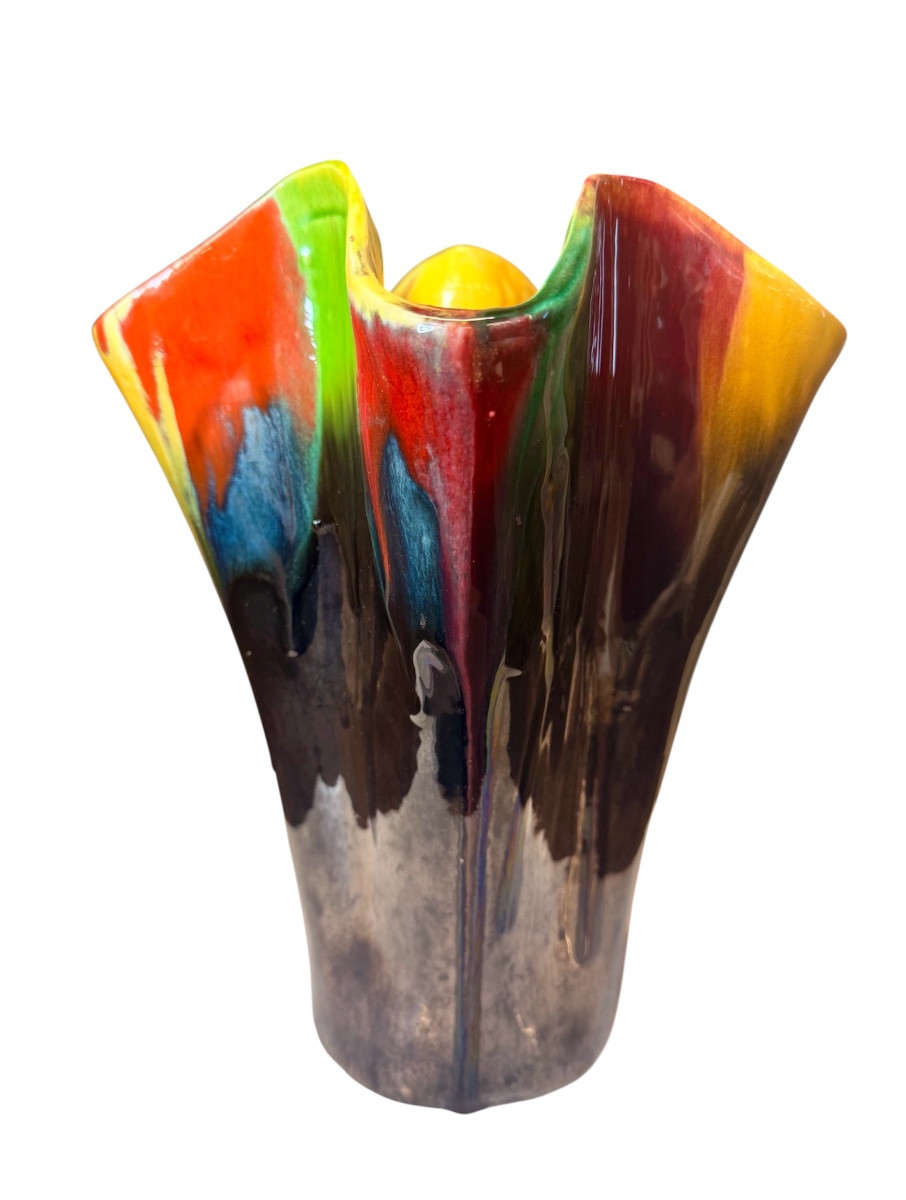 Vallauris - Handkerchief Vase-photo-3