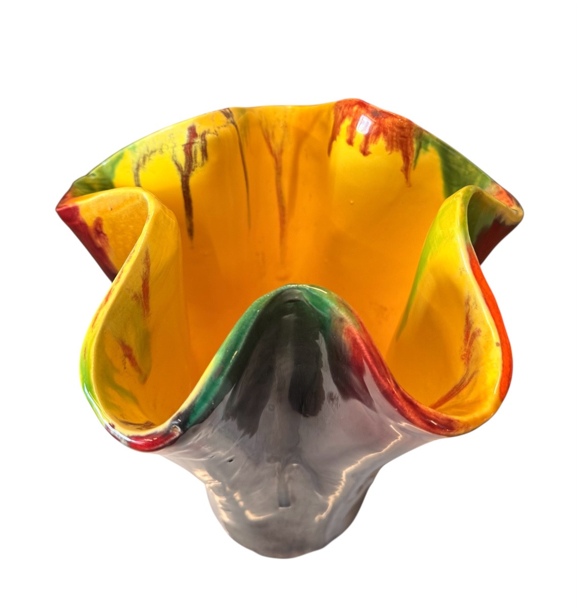 Vallauris - Handkerchief Vase-photo-2