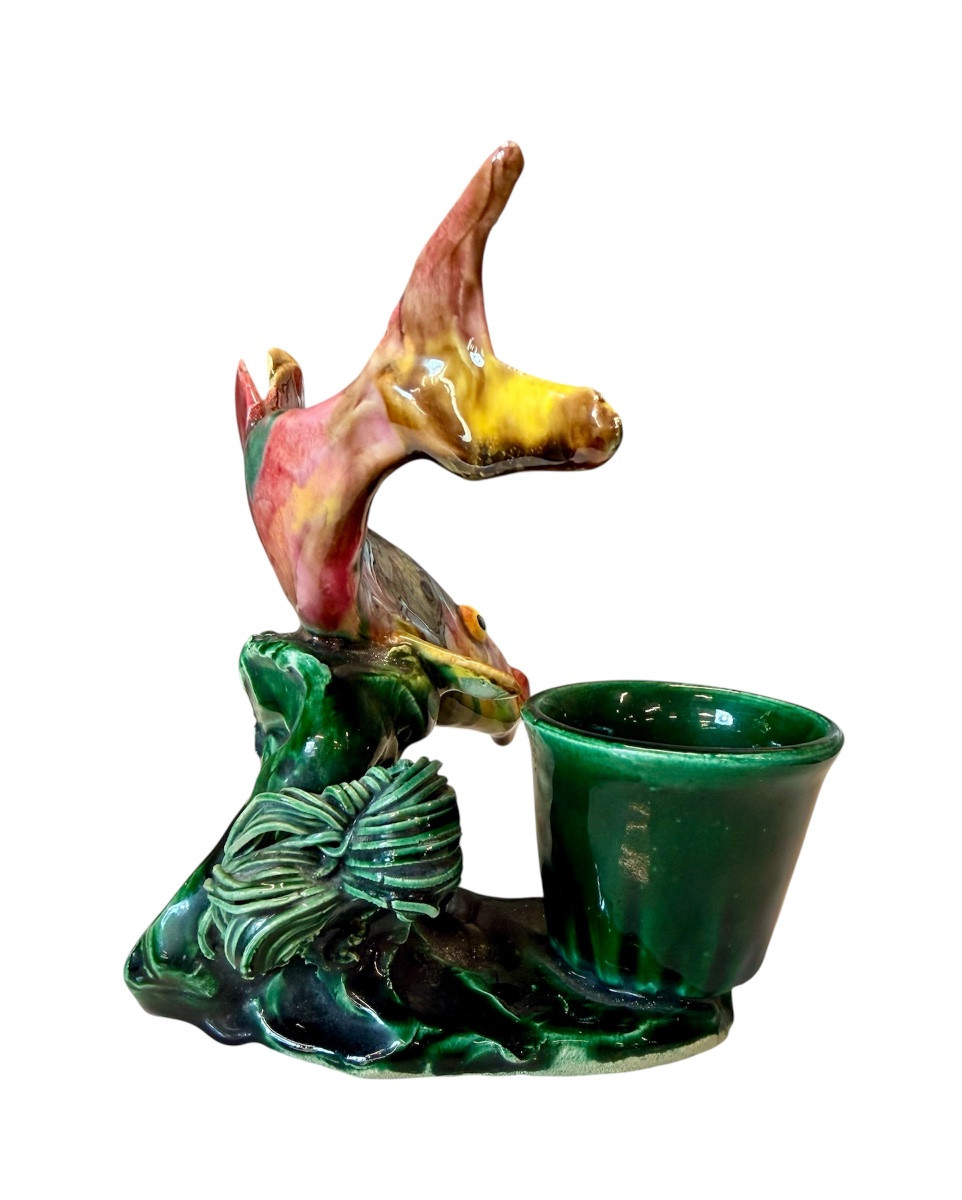 Petit Poisson Vide-poches en Barbotine-photo-3