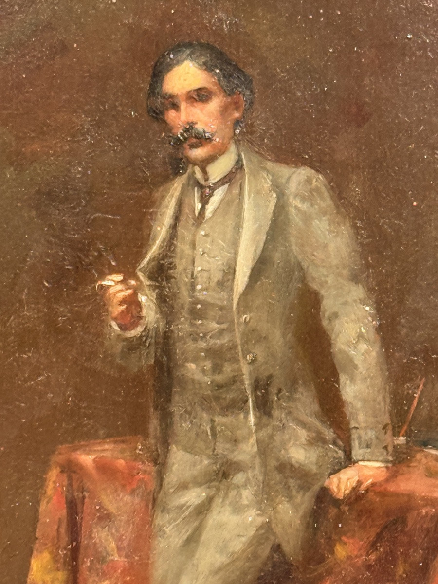 Alphonse PELLET - Autoportrait -photo-2