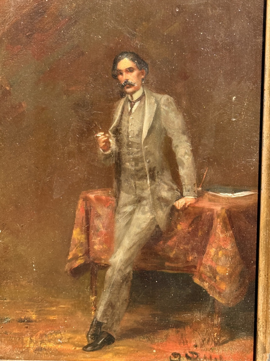 Alphonse PELLET - Autoportrait -photo-3