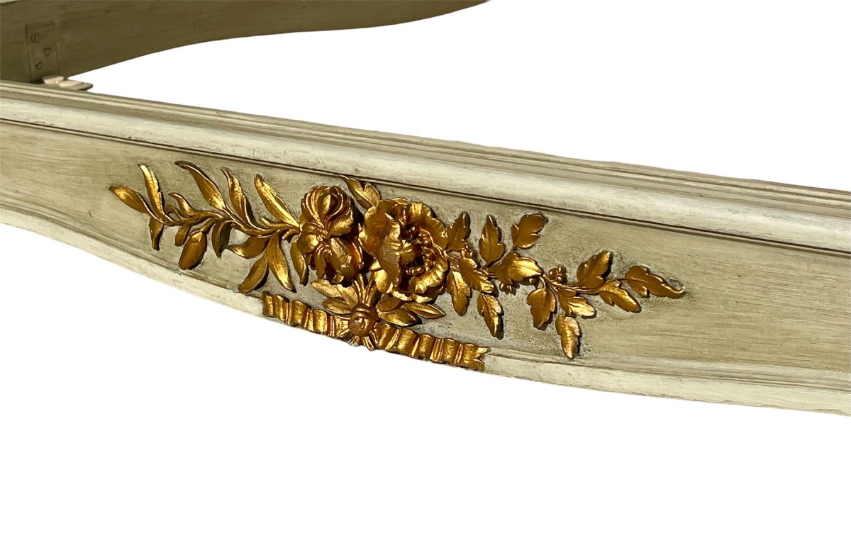 Louis XV Style Lacquered Bed -photo-6