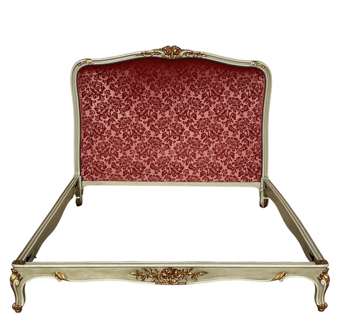 Louis XV Style Lacquered Bed 