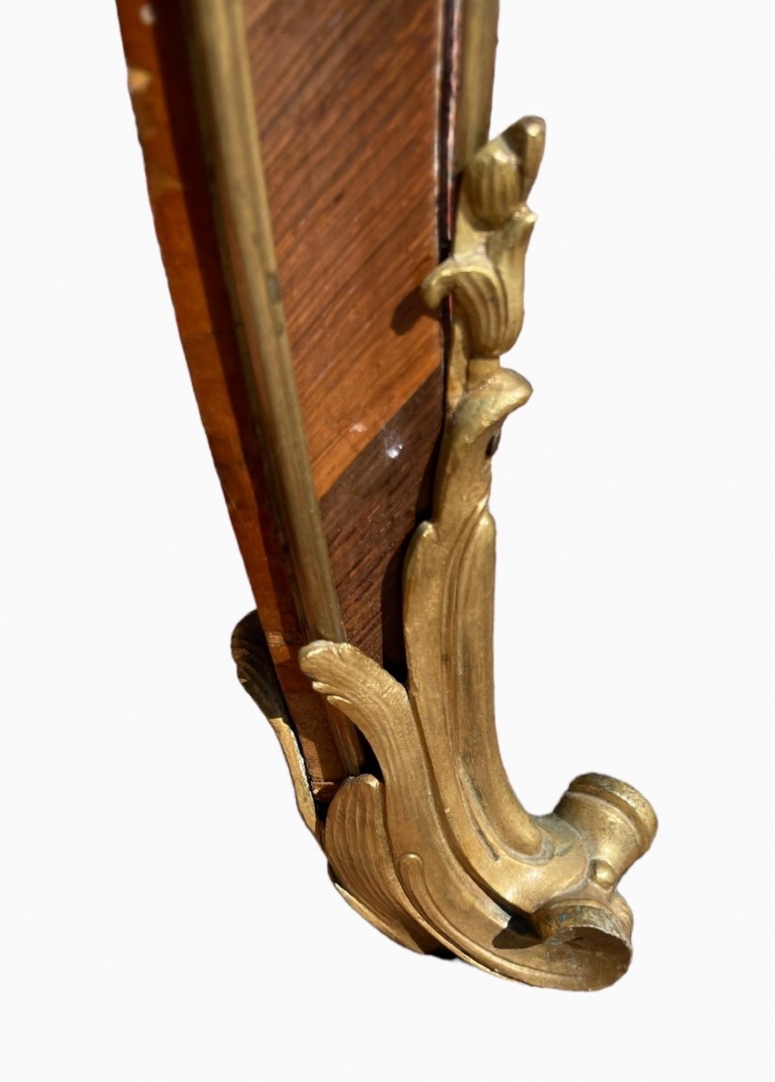 Gervais DURAND - Bureau Plat Style Louis XV-photo-8