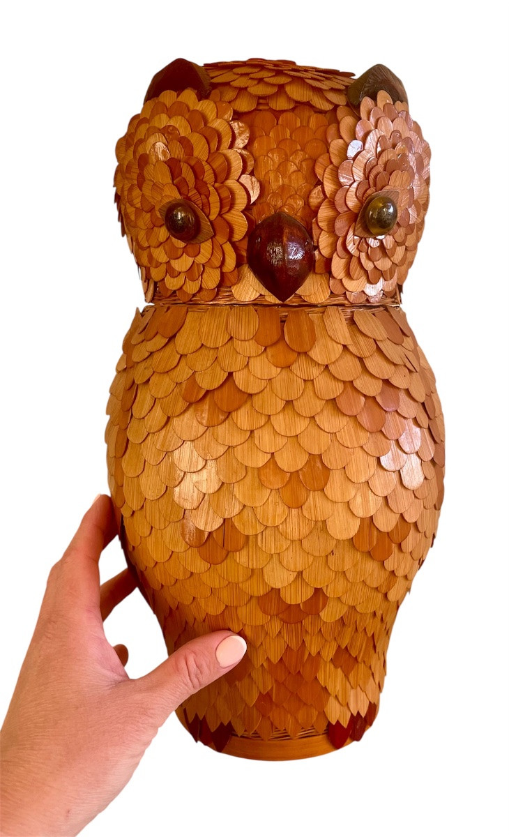 Panier Hiboux Shanghai en Osier-photo-5