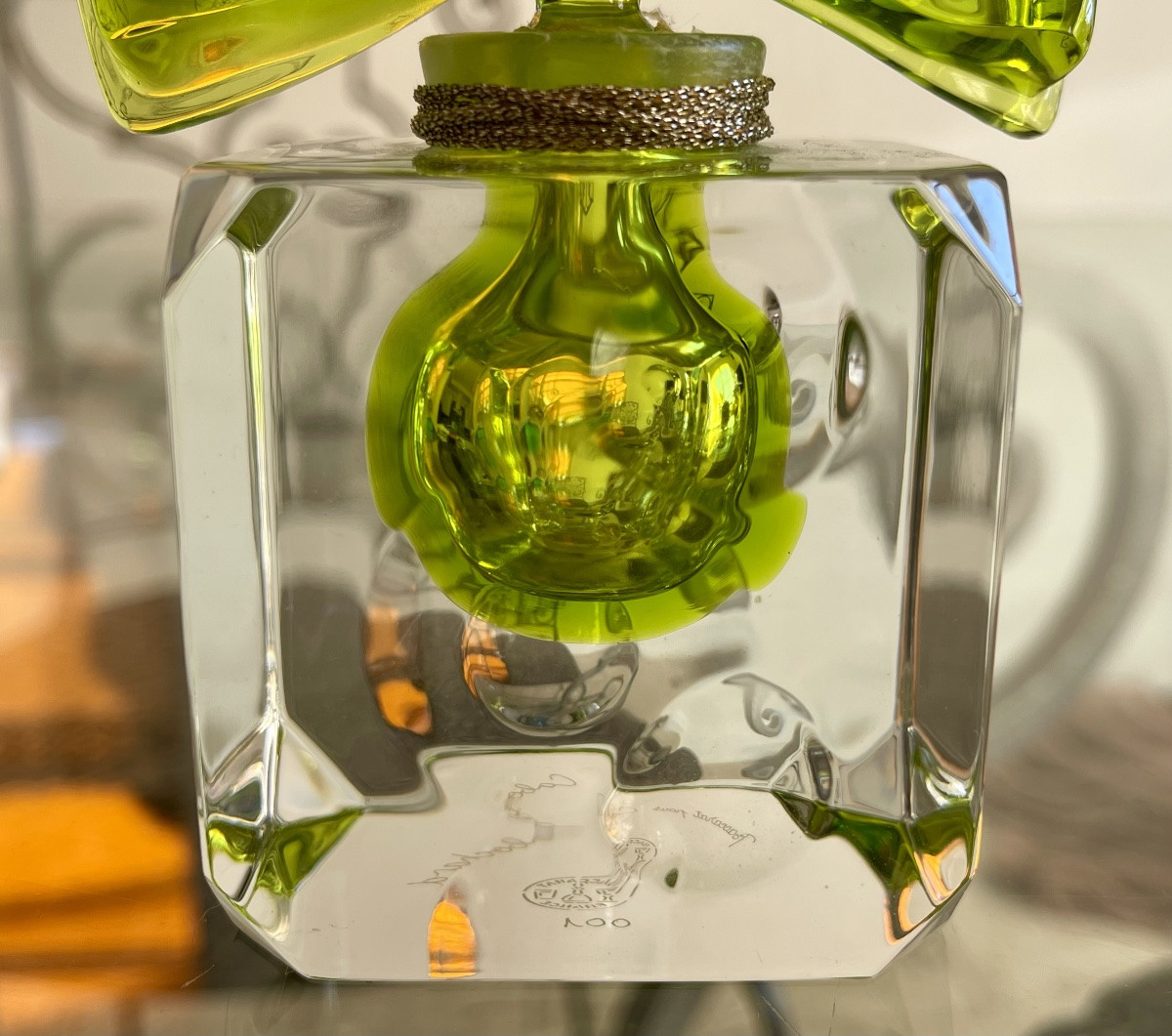 Baccarat For Cabochard - Stoneware Perfume Bottle -photo-4