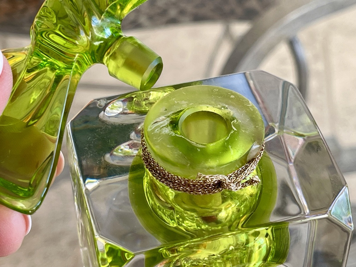 Baccarat For Cabochard - Stoneware Perfume Bottle -photo-5