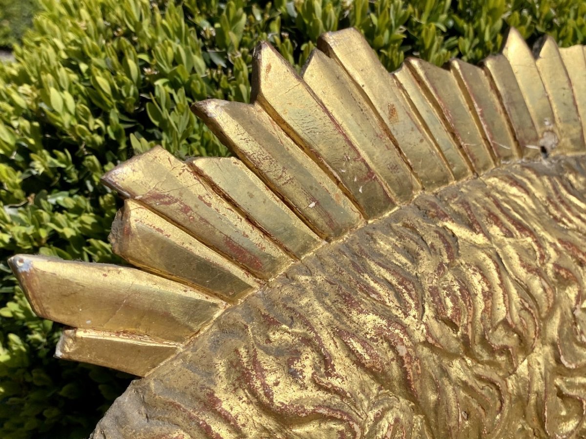 18th Century - Sculpture "the Paschal Lamb And The Seven Seals"-photo-4